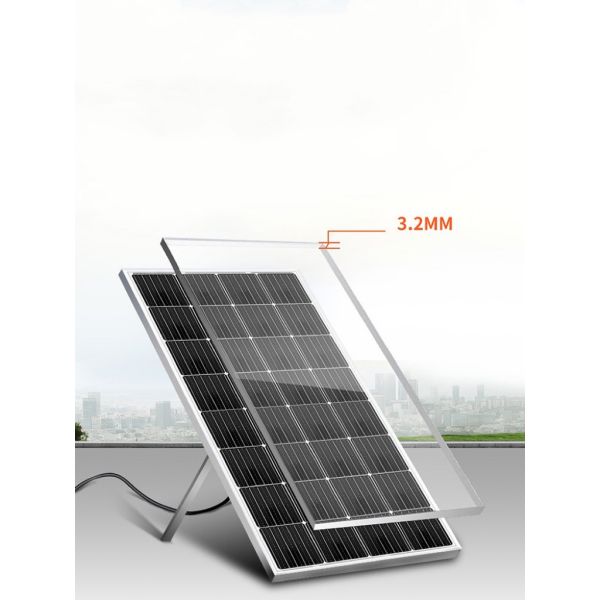 3.2mm 4mm low iron solar panel pattern glass price for photovoltaic green house