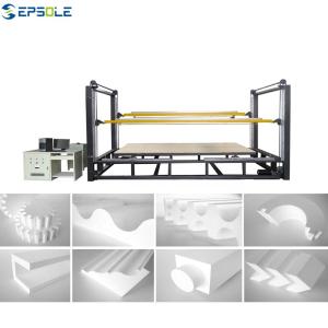 3d Eps Cnc Cutting Machine , Automatic Cnc Polystyrene Cutting Machine