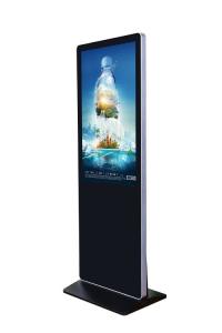 China Self Service Floor Standing Advertising Display , LED Touch Screen Kiosk Stand on sale