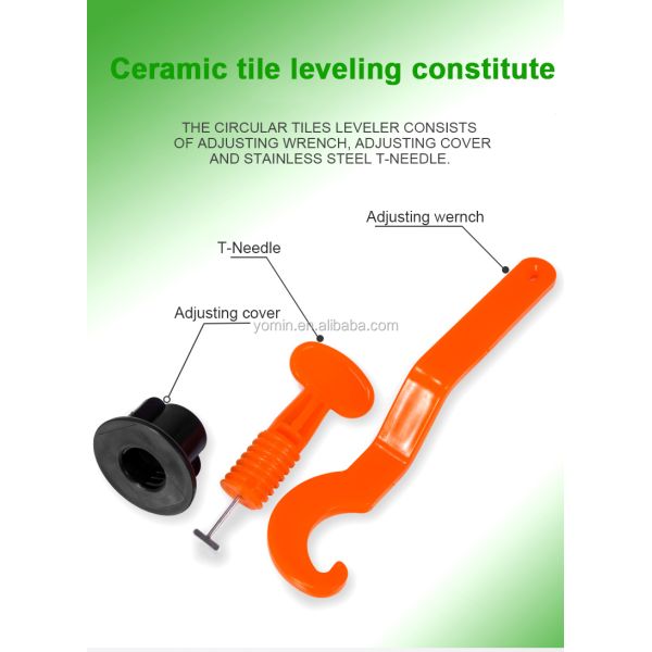 Wholesale Tools Recyclable Ceramic Tile Leveler Tile Levelling Plastic Wedges Spacer System