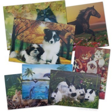 print custom lenticular cards 3D Dynamic cards animation lenticular card sale and export Mozambique