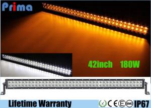 China 240W 2 Rows Tele Control Led Warning Light Bar , 42 Inch Amber Light Bar on sale