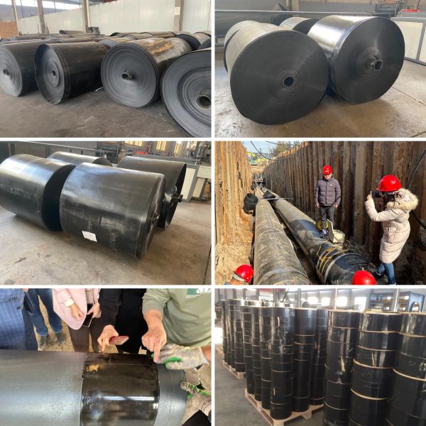 huashida Heat Shrinkable Sleeve HSS for Oil and Gas Pipeline Field Joints