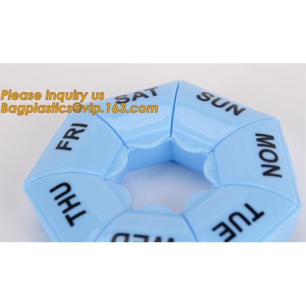 Pill Box for Pharamcy Promotion free pill box fancy weekly pill box,tablet drug color Monthly planner Compounding Medica