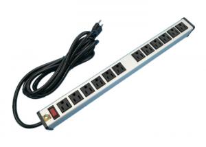 Wholesale 12 Plug Multi Outlet Power Strip Surge Protector , 12 Socket Extension Lead UL Listed from china suppliers