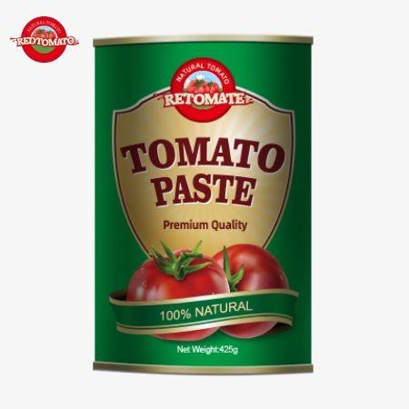 Quality 425g Tomato Paste Cans Adheres To Global Standards Set By ISO HACCP BRC And FDA Regulations for sale