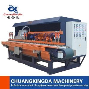China Full automatic tile edge chamfering machine, ceramic tile polishing machine on sale