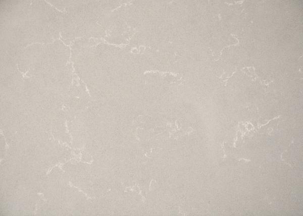 Grey Color Carrara Artificial Quartz Stone Countertop for Commerical application