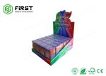 Full Color Printing Customized Foldable Corrugated PDQ Paper Counter Display For