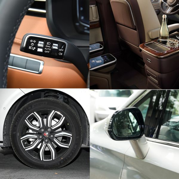 2024 L2 Aided Driving Petrol Car Hongqi HQ9 5-door 7-seat Max Speed 200km/h Gasoline Vehicles with Electric Rear Window