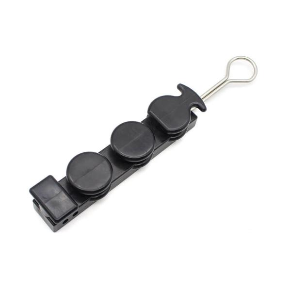 Quality S Fix Type Fiber Drop Wire Clamp for Telecommunications and Electrical Systems for sale