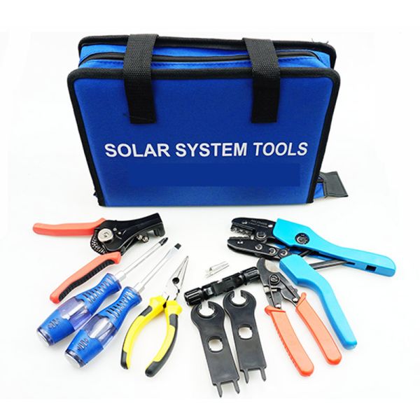 Portable High Precision Solar Tools Interchangeable Connector Crimping Tool