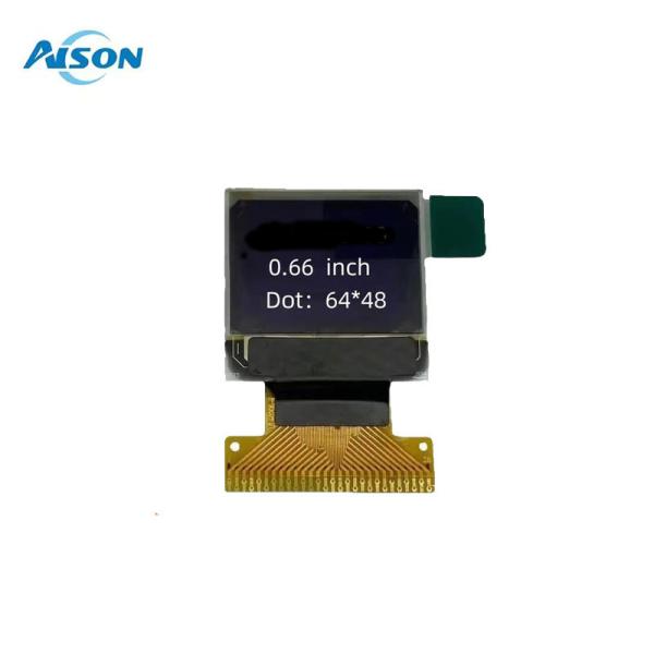 Quality 0.66 Inch OLED Display Module 64x48 Monochrome Oled Display 28 Pin for sale