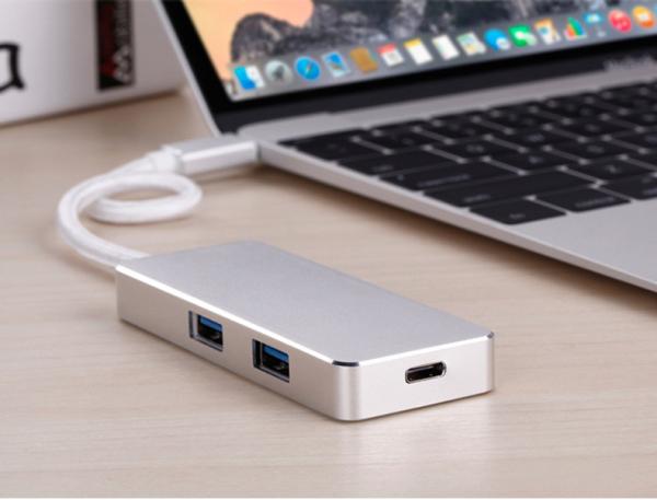 Quality Lenovo USB-C HUB SD/TF Card USB 3.1 Type C HUB To 4K  High Speed Type-C Universal Docking Station for sale