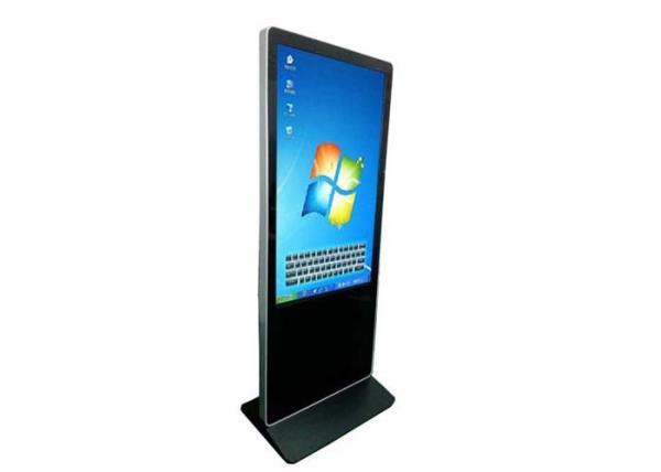 Quality Win7 System Multi Touch Screen Kiosk All In One PC Free Standing Digital Signage for sale