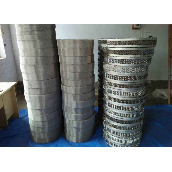CY Wire Gauze Packing / 100mm Ss Column Packing High Efficiency