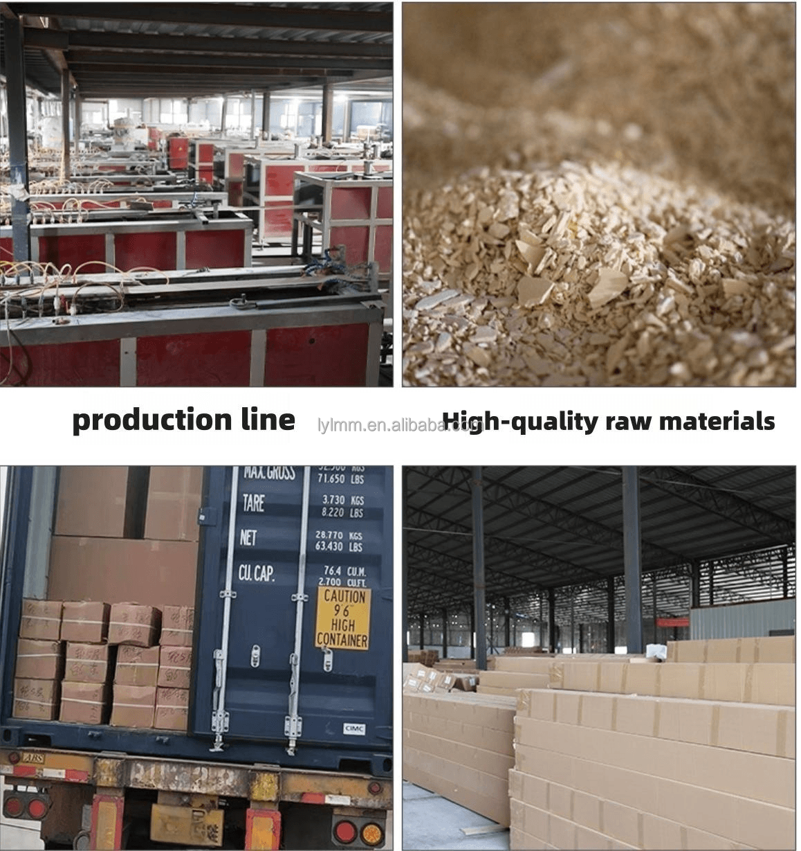 Fluted WPC Great Wall Panels for Home Interior Ceiling Decorative