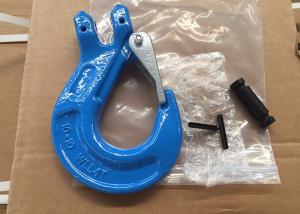 China G80 Chain Alloy Steel Forged Clevis Sling Hook With Latch on sale