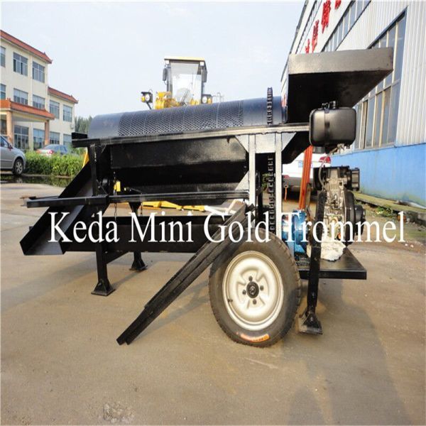 Ore Processing Gold Mining Machine Trommel Screen Rotary Vibrating Screen