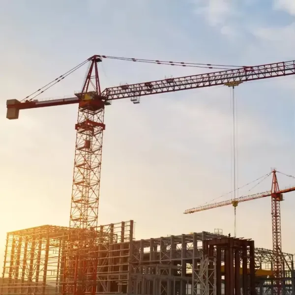 Hot Sell Zoomlion The Second Used Construction Building Tower Crane Qtz100 6013 8t with CE