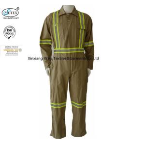 Wholesale Green High Visibility Fr Reflective Coveralls Anti Arc Flash En11612 from china suppliers