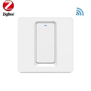 Wholesale IEEE802.11BGN Tuya Zigbee Button 600W ZigBee Smart Switch from china suppliers