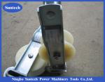 Dual-Use Sitting and Hanging Type Wire Rope Conductor Pulley Stringing Block