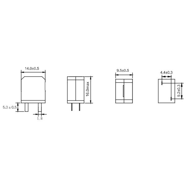 10uh Class D Inductor CPD1495-100M alternative to 7G14J-100M