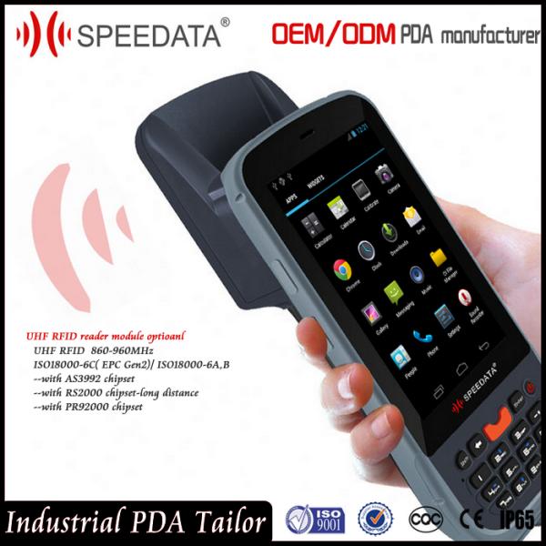 Long Range UHF RFID Reader Writer Handheld RFID Reader 900mhz with Bluetooth