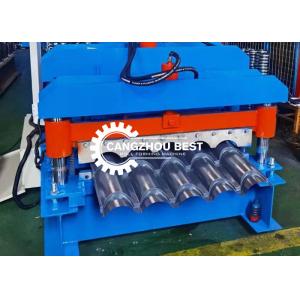 Wholesale Glazed Steel Colored Roof Tile Roll Forming Machine PPGI from china suppliers