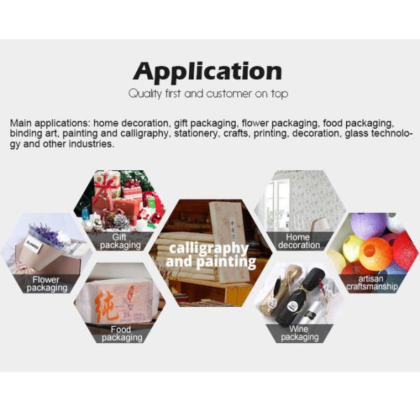 recyclable 17gsm Black Kraft Wrapping Paper 100% Virgin Wood Pulp