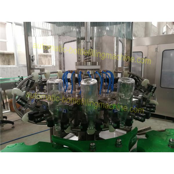 6000BPH Bottled Water Making Machine , Glass Bottle Commercial Bottling Machine