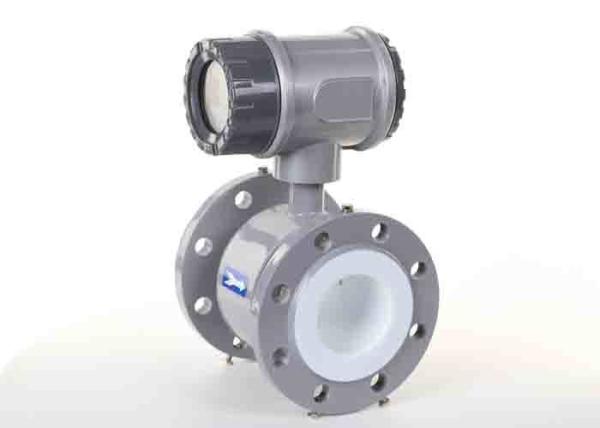 Quality Flanged Magnetic Inductive Flow Meter GPRS Communication Remotely Read for sale