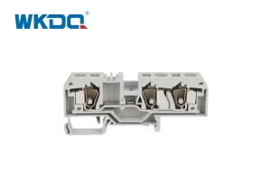 Wholesale 284-681 Cable Spring Connector 3 Conductor Through Spring Clamp Terminal Block For Rail Mounted from china suppliers