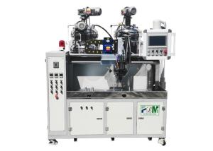 China 380V 50Hz Rotary Pleating Machine PLM-PU-2 Double Station PU Glue Injection Machine on sale