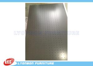Wholesale Custom Chocolate Wood MDF Display Pegboard For Display Accessory , OEM / ODM from china suppliers