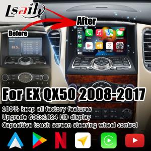 China Infiniti QX50 EX EX35 EX25 EX37 Nissan skyline crossover Android HD screen carplay android auto upgradew on sale