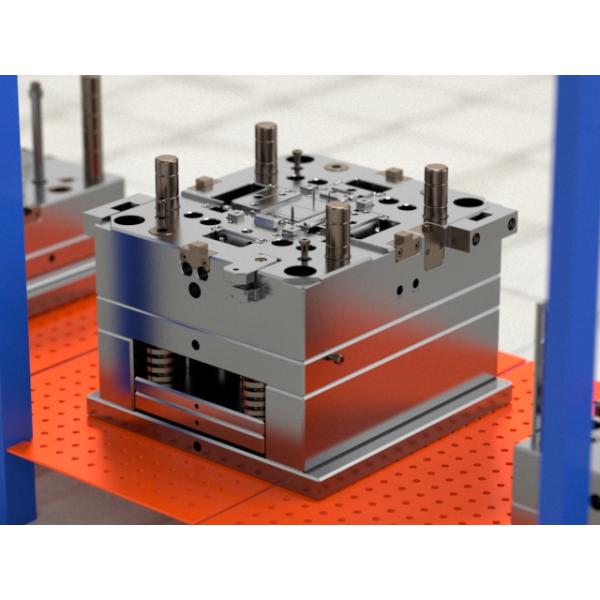 Clamshell Phone Back Cover (1*1) / Cold runner / Three-plates mold No.21870