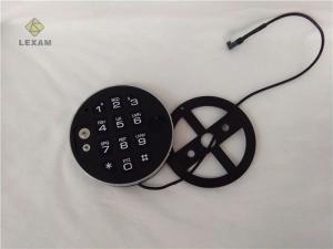 Thin Electronic Door Lock Keypad LEXAM DE2010 Tangibly Quick Operations 
