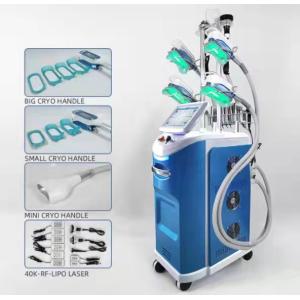Wholesale 5 In 1 RF Lipo Laser Freezing Fat Cryo 360 Cryolipolysis Machine 40Khz from china suppliers