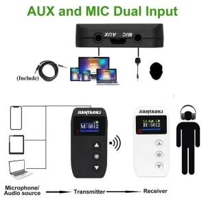 China Whisper Audio Tour Guide Restaurant Server Paging System Wireless Microphone on sale