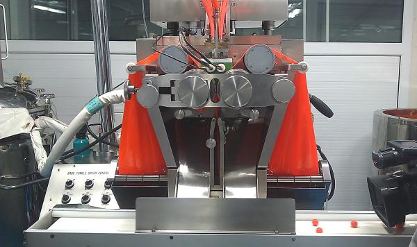 Quality Plc Paintball Encapsulation Machine Halal Soft Capsule Oil And Paste Filling for sale