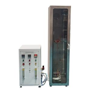 Single Wire Cable Vertical Burning Flame Test Chamber Flammability Machine