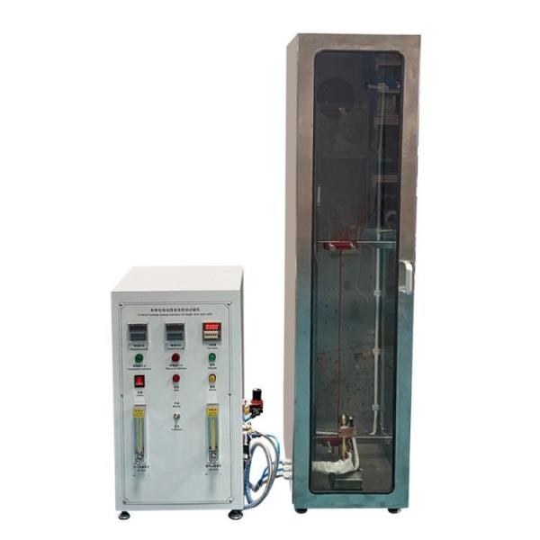 Quality Single Wire Cable Vertical Burning Flame Test Chamber Flammability Machine for sale