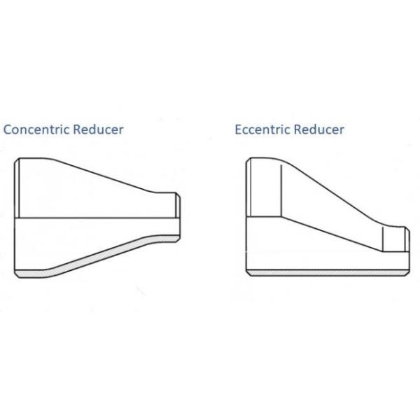 Nickel Alloy Concentric Reducers Butt Weld Seamless Pipe Fittings PipeLine System
