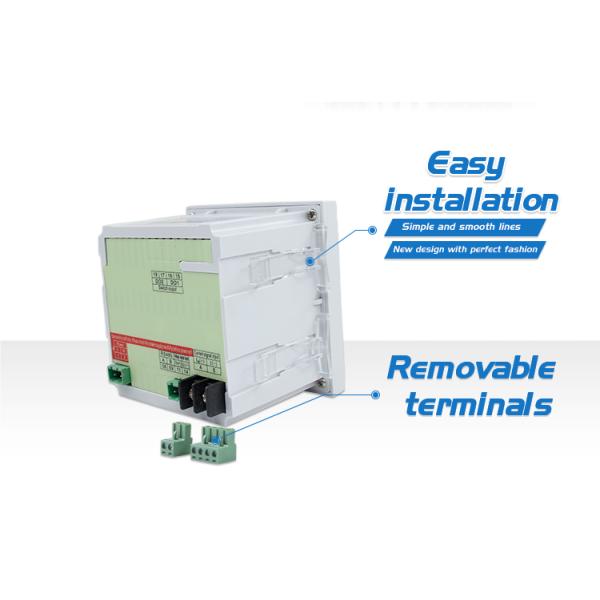 CN-UIF33 96*96 mm Single Phase A&V&Hz Multi Meter for electrical panels