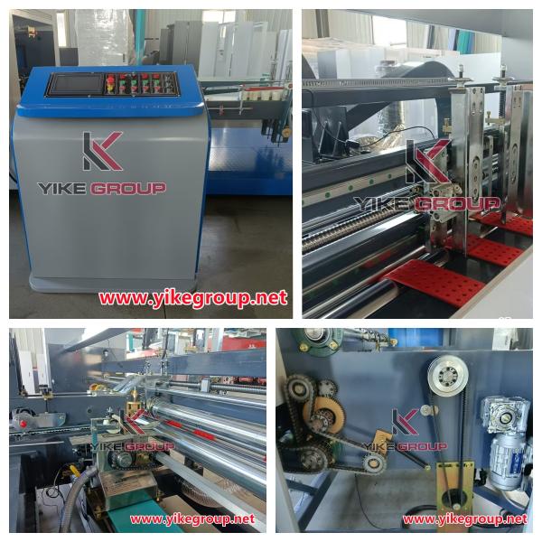 YK-1228 Factory Direct Speed 150-200 Pcs/min fully automatic carton box folder gluer machine