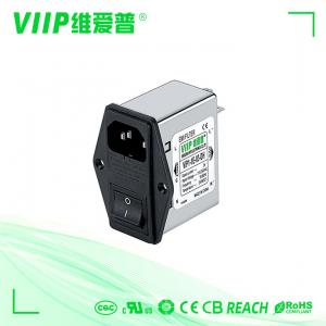 Wholesale 120V Ac Power Line Inline EMI Filter With Fuse C14 Male Socket from china suppliers