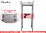 High End Security Gate Scanner , Metal Detector Walk Through Gate 60 Zones