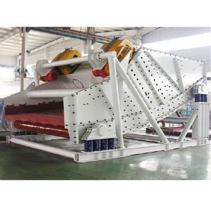 Wholesale High Screening Efficiency Linear Vibrating Screen For Fireproofing Materials from china suppliers
